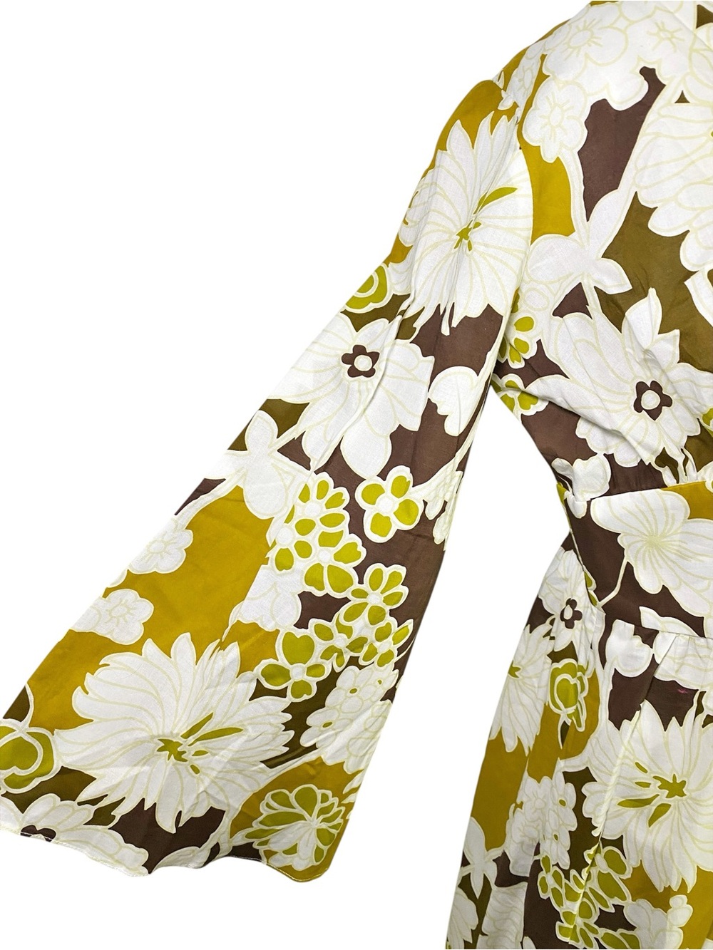 Shannon McLean Peace Love Fashion Retro Floral Duster Midi Dress Boho Y2K - Picture 7 of 16